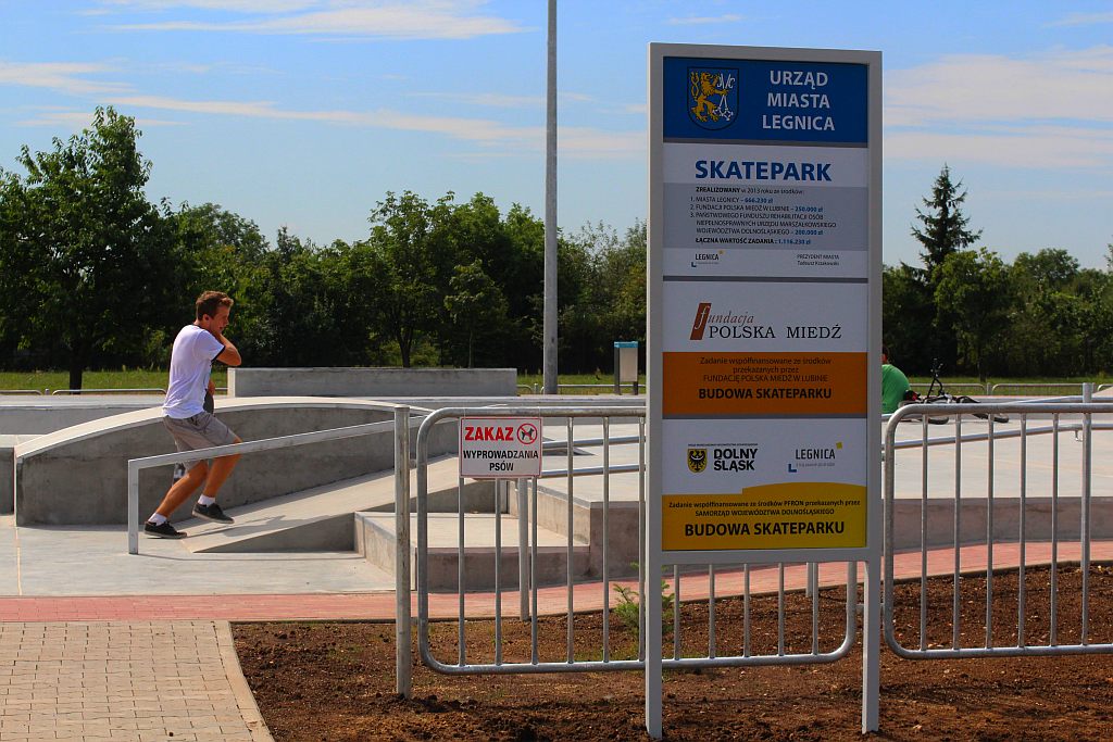 Nadzór wydał zgodę na korzystanie ze skateparku