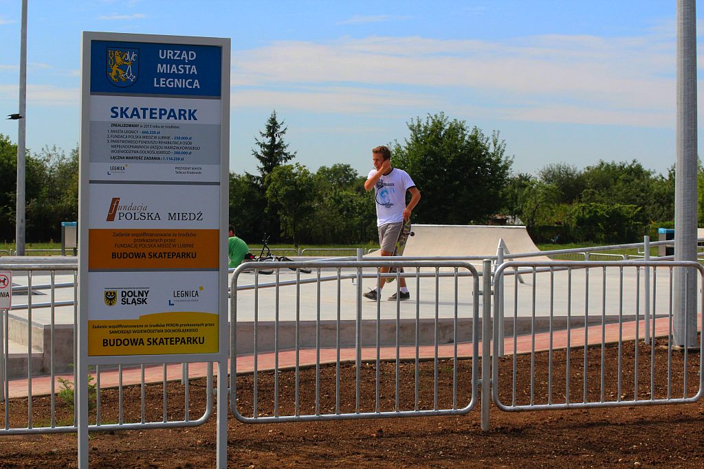 Nadzór wydał zgodę na korzystanie ze skateparku