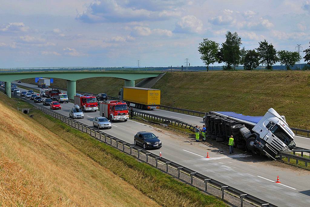 Wypadek na A4