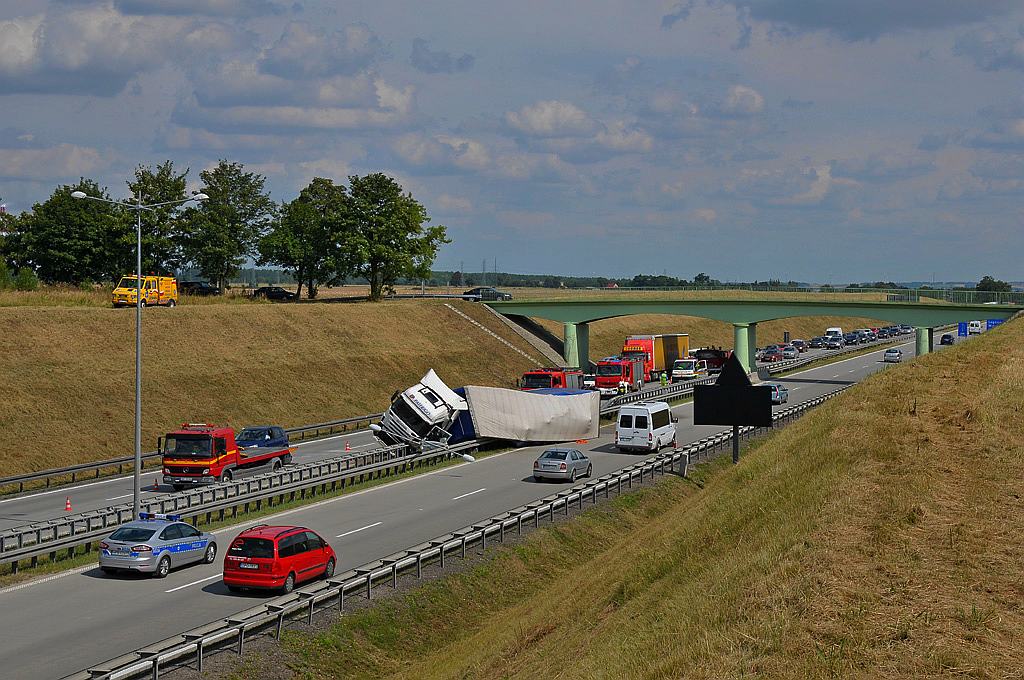Wypadek na A4