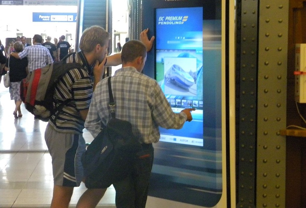 Pendolino pokazało się pasażerom