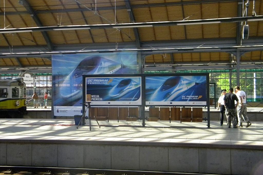 Pendolino pokazało się pasażerom