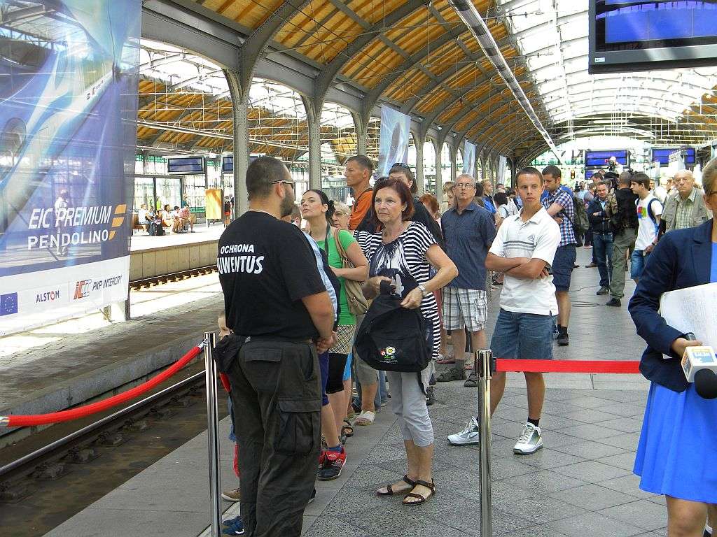 Pendolino pokazało się pasażerom
