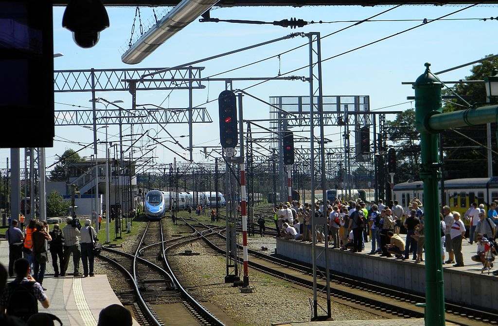 Pendolino pokazało się pasażerom