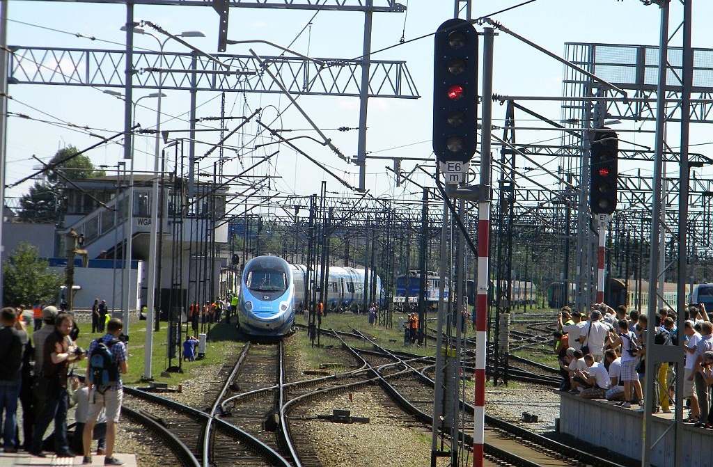 Pendolino pokazało się pasażerom