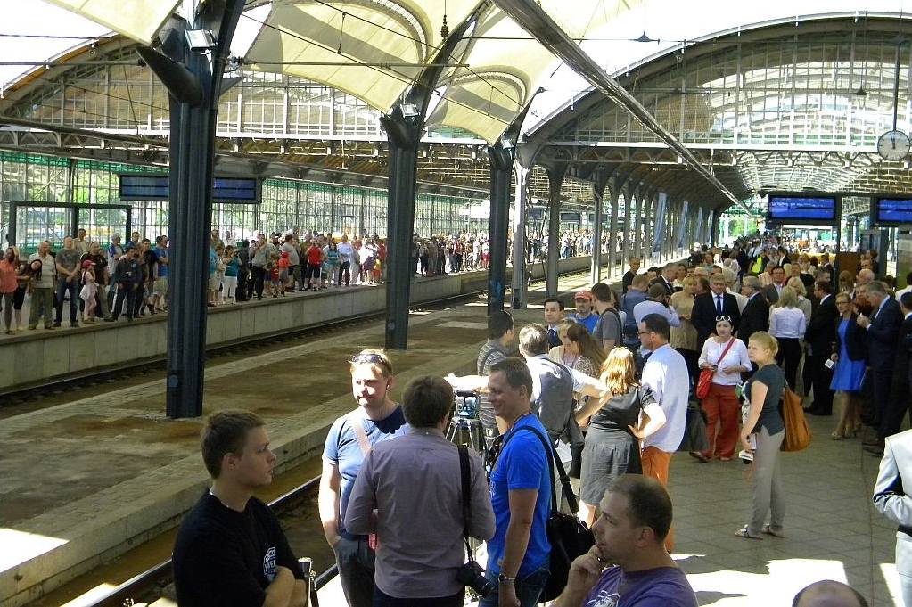 Pendolino pokazało się pasażerom