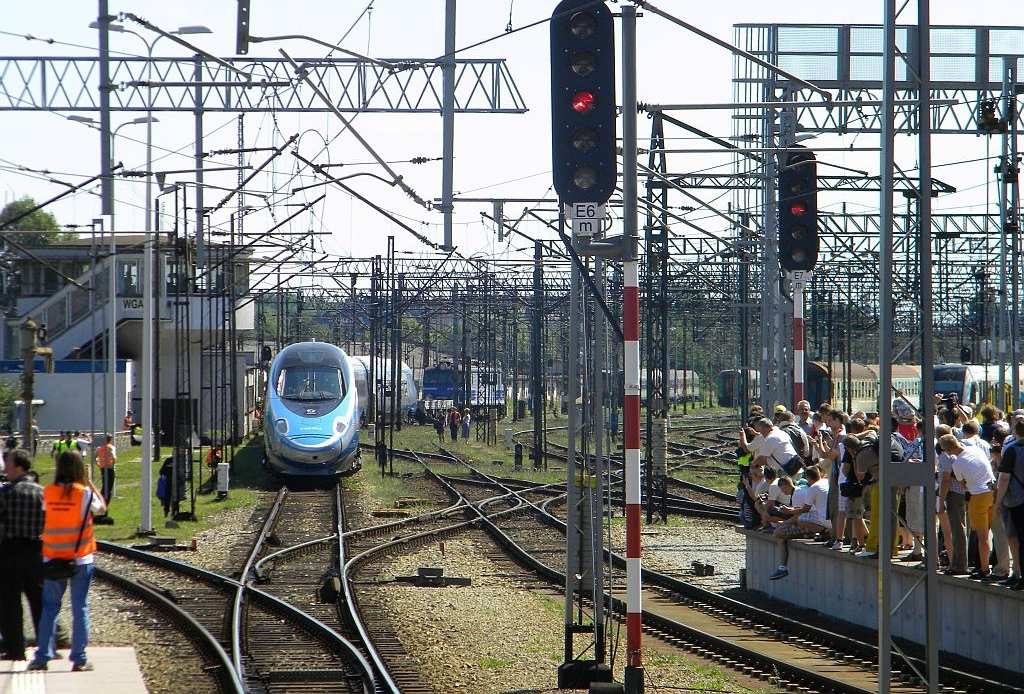 Pendolino pokazało się pasażerom