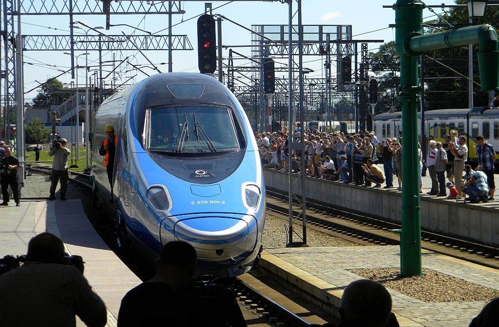 Pendolino pokazało się pasażerom