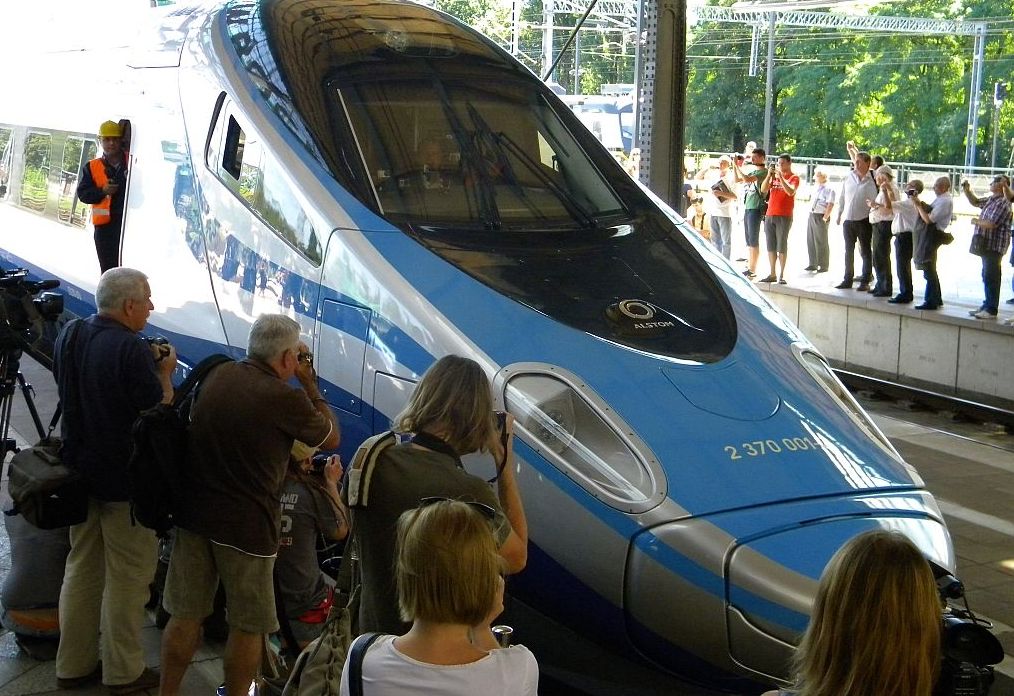 Pendolino pokazało się pasażerom