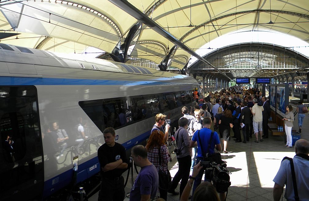 Pendolino pokazało się pasażerom
