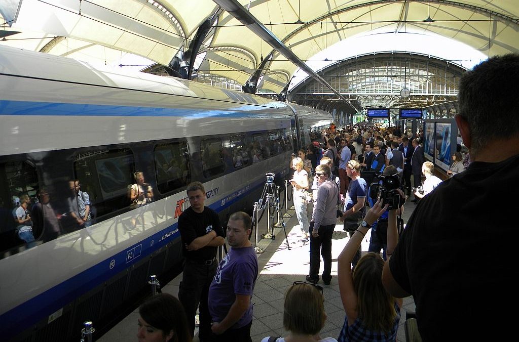 Pendolino pokazało się pasażerom