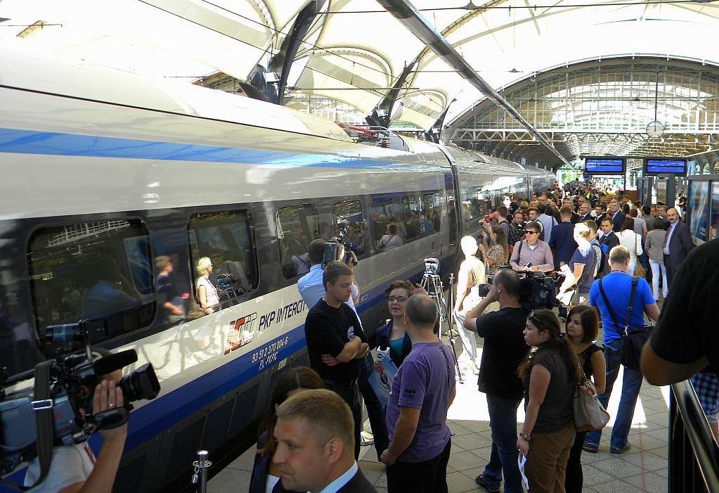 Pendolino pokazało się pasażerom