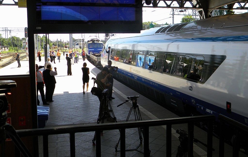 Pendolino pokazało się pasażerom