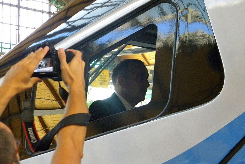 Pendolino pokazało się pasażerom