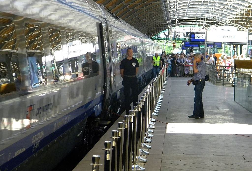 Pendolino pokazało się pasażerom