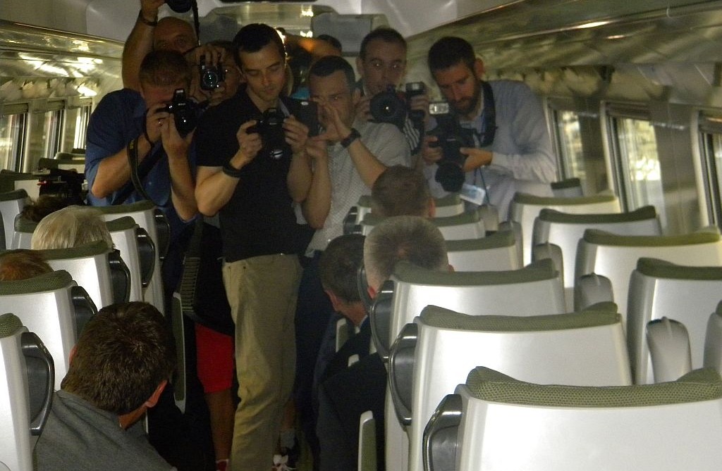 Pendolino pokazało się pasażerom