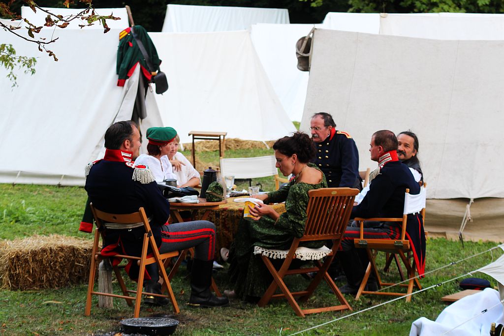 Biwak historyczny w Warmątowicach
