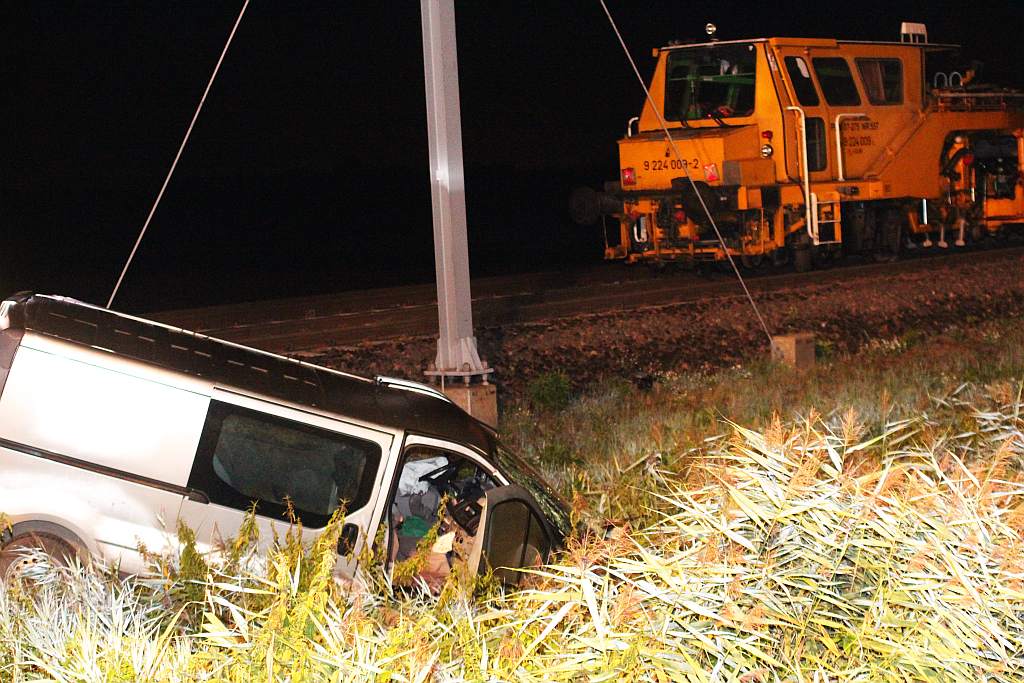 Bus zderzył się z pociągiem. Są ranni