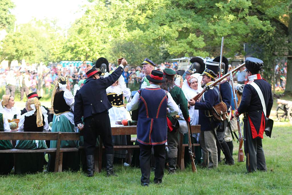 Biwak historyczny w Warmątowicach