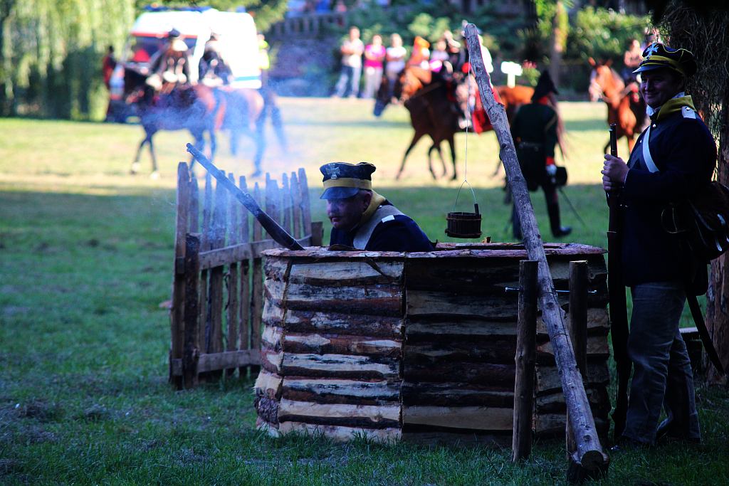 Biwak historyczny w Warmątowicach