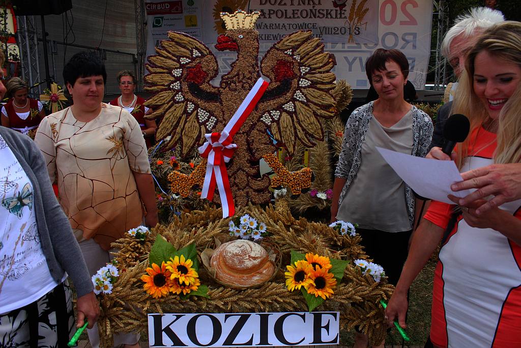 Gminne dożynki w Warmątowichach