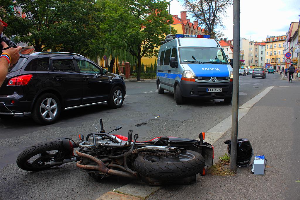 Wypadek na ulicy Jaworzyńskiej