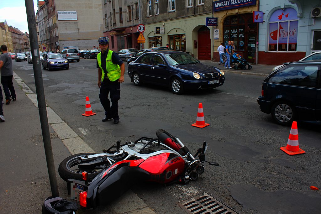Wypadek na ulicy Jaworzyńskiej