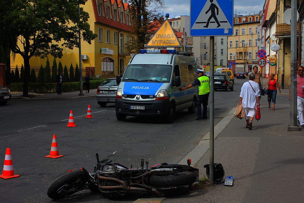 Wypadek na ulicy Jaworzyńskiej
