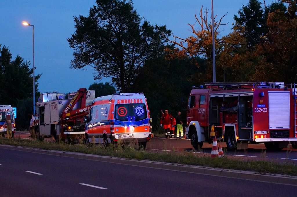 Wypadek na ulicy Jaworzyńskiej