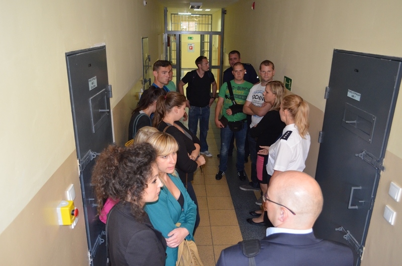 Policjanci zza Odry odwiedzili legnicką komendę