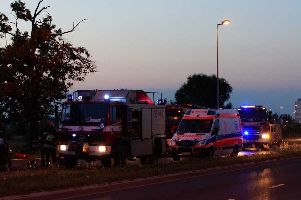 Wypadek na ulicy Jaworzyńskiej
