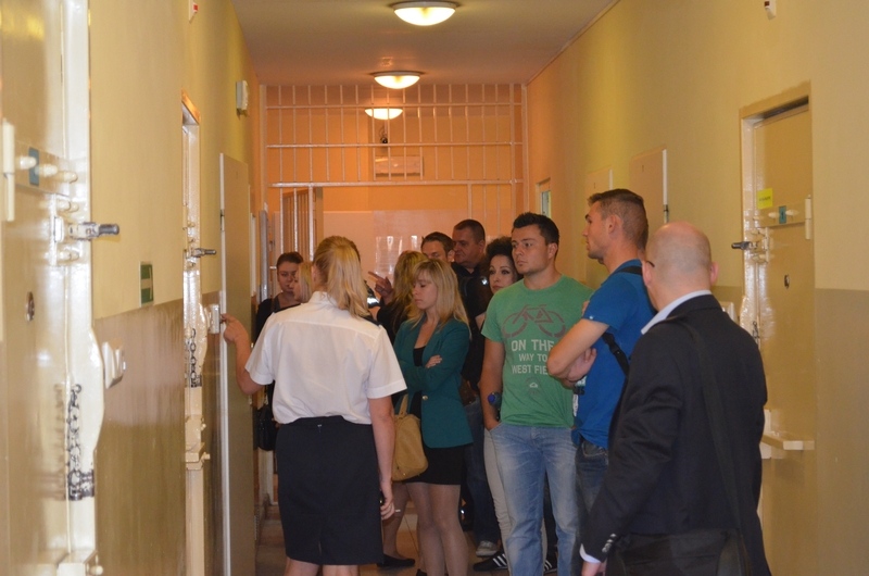 Policjanci zza Odry odwiedzili legnicką komendę