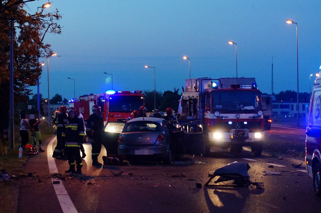 Wypadek na ulicy Jaworzyńskiej