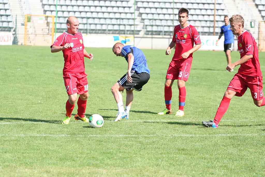 Juniorzy Miedzi sprawdzili formę starszych kolegów
