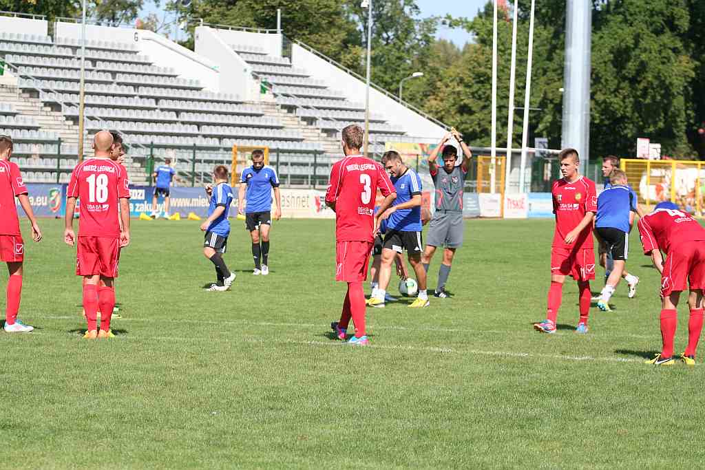 Juniorzy Miedzi sprawdzili formę starszych kolegów