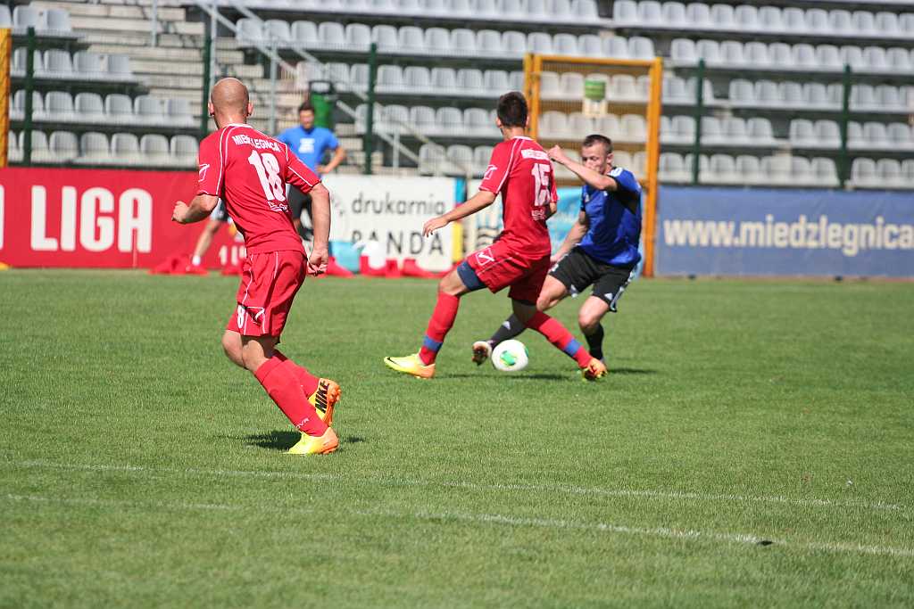 Juniorzy Miedzi sprawdzili formę starszych kolegów
