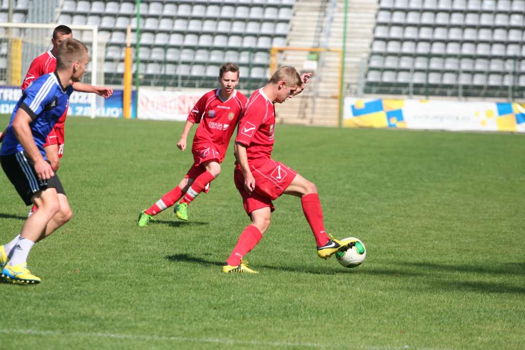 Juniorzy Miedzi sprawdzili formę starszych kolegów