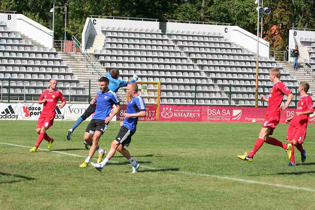 Juniorzy Miedzi sprawdzili formę starszych kolegów