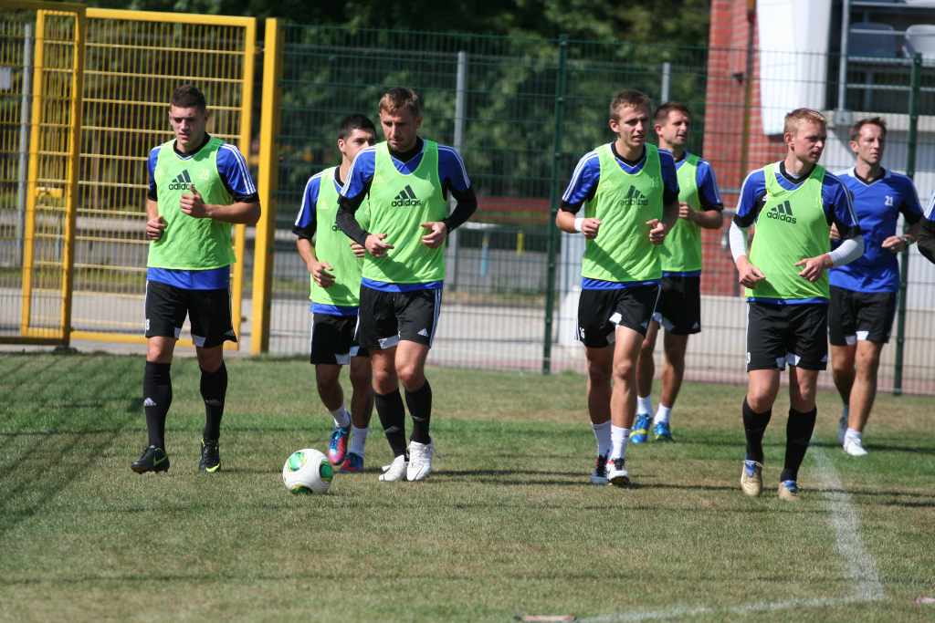 Juniorzy Miedzi sprawdzili formę starszych kolegów