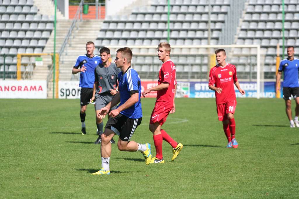 Juniorzy Miedzi sprawdzili formę starszych kolegów