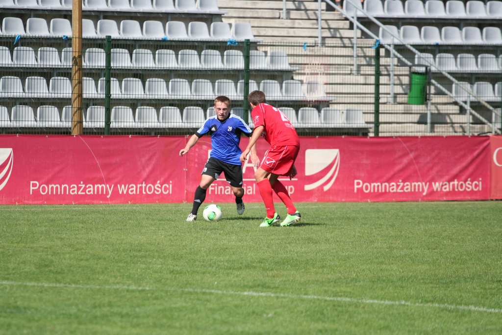 Juniorzy Miedzi sprawdzili formę starszych kolegów