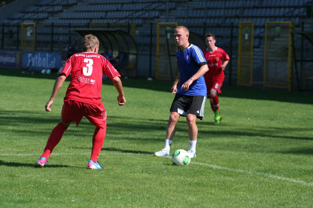Juniorzy Miedzi sprawdzili formę starszych kolegów