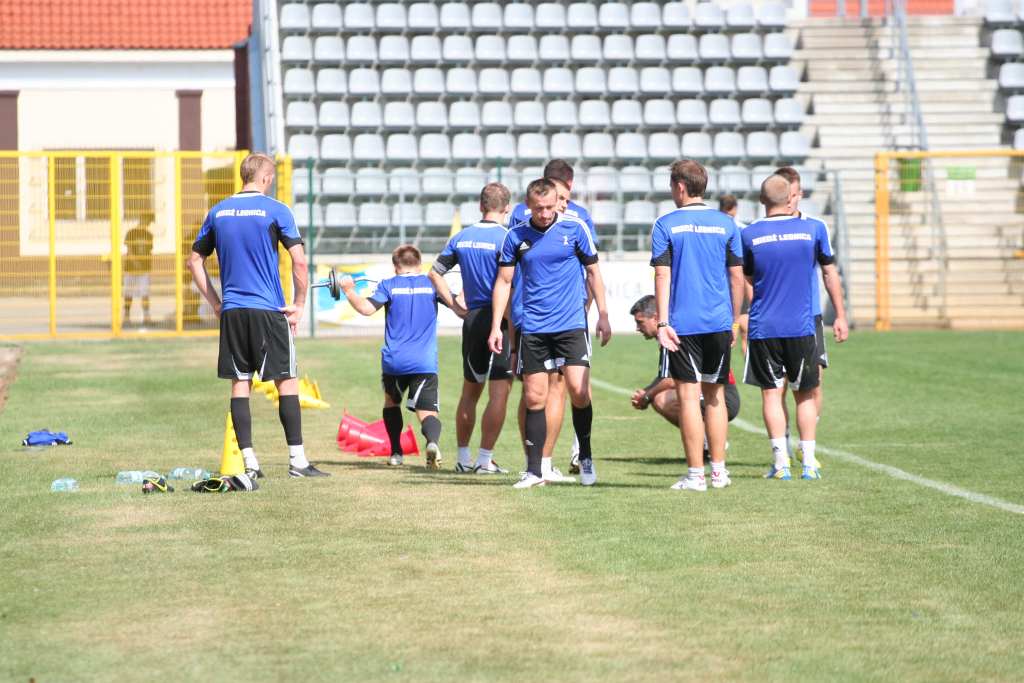 Juniorzy Miedzi sprawdzili formę starszych kolegów