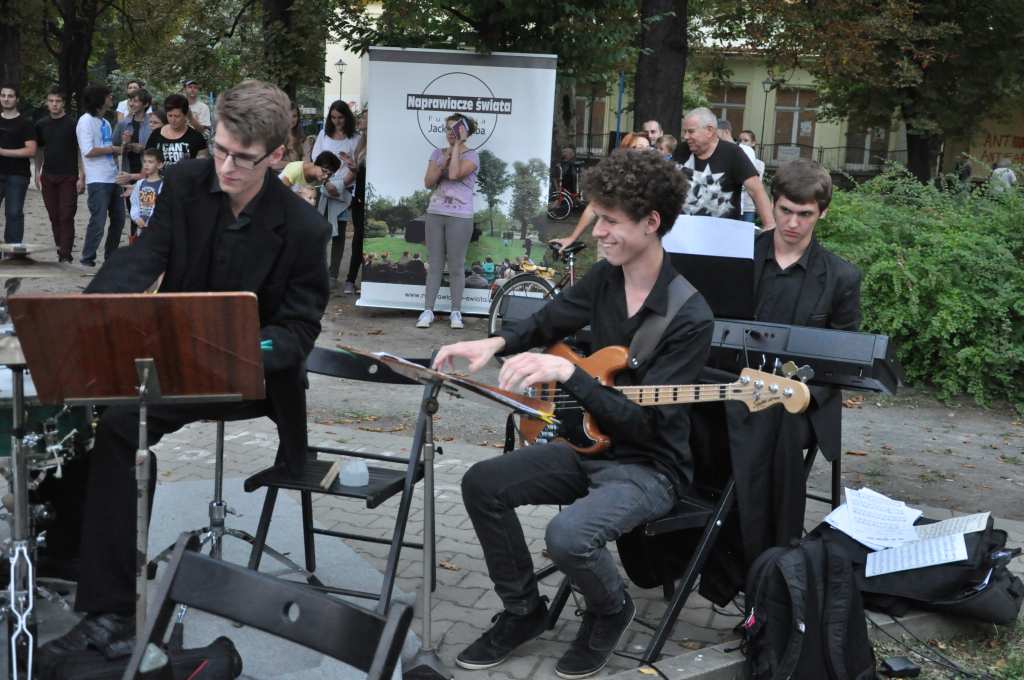 Beny band na zakończenie Spotkań w Parku