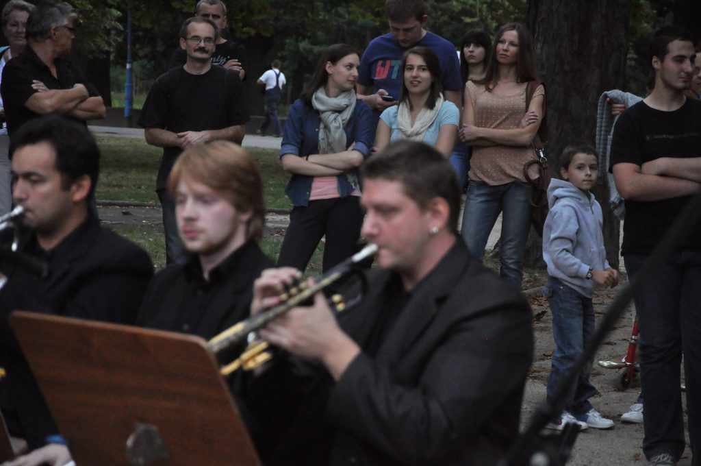 Beny band na zakończenie Spotkań w Parku