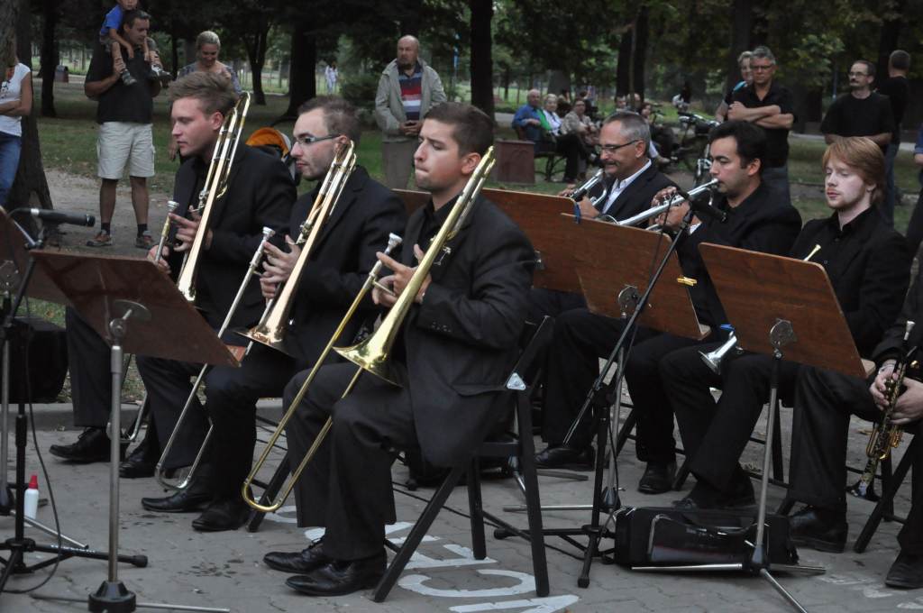 Beny band na zakończenie Spotkań w Parku