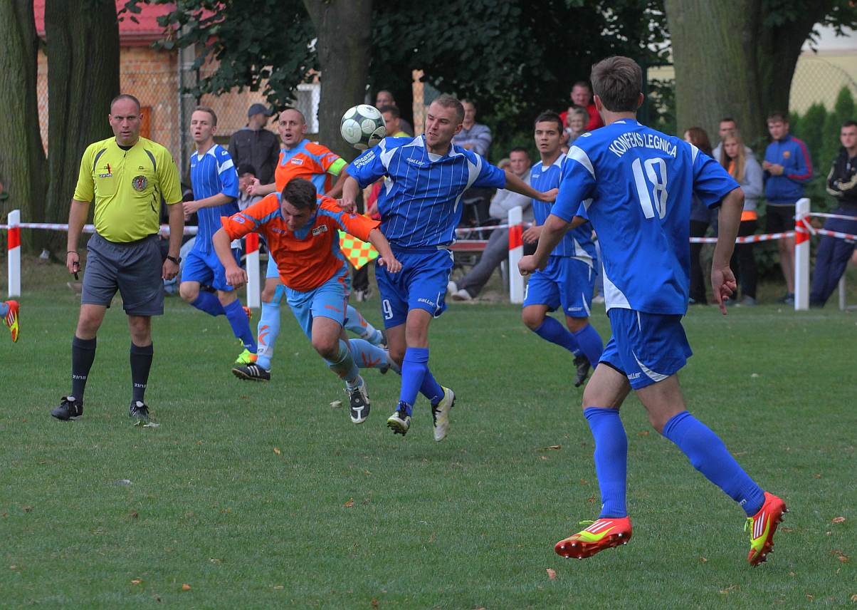 Okręgówka: KS Legnickie Pole - Konfeks 0:5