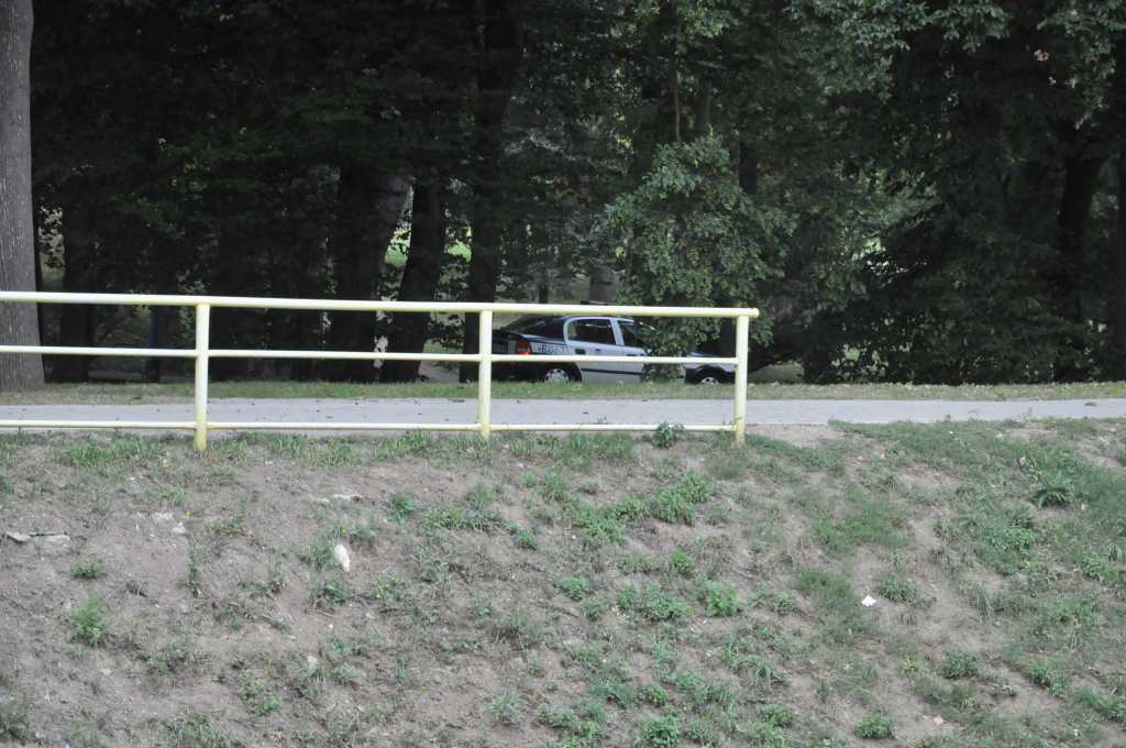 Rowerzyści nie znają parkowego regulaminu?