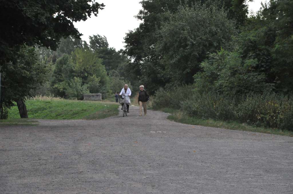 Rowerzyści nie znają parkowego regulaminu?