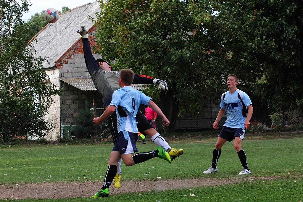Klasa B: Błękitni - Platan 9:2